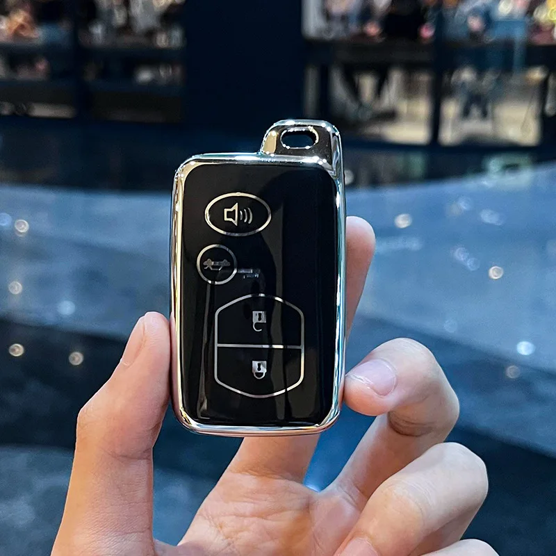 Key Case 2 3 4 Button Car Key Case For Toyota Lexus