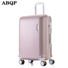 

XQ ABS+PC luggage set wheeled suitcase trolley case carry-on suitcase ladies bag rolling wheel travel case mala de viagem