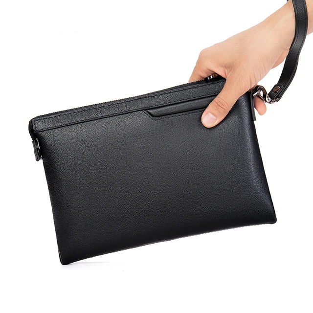 New Men Clutches Bags Man Wallets Envelope Bag Purse Business