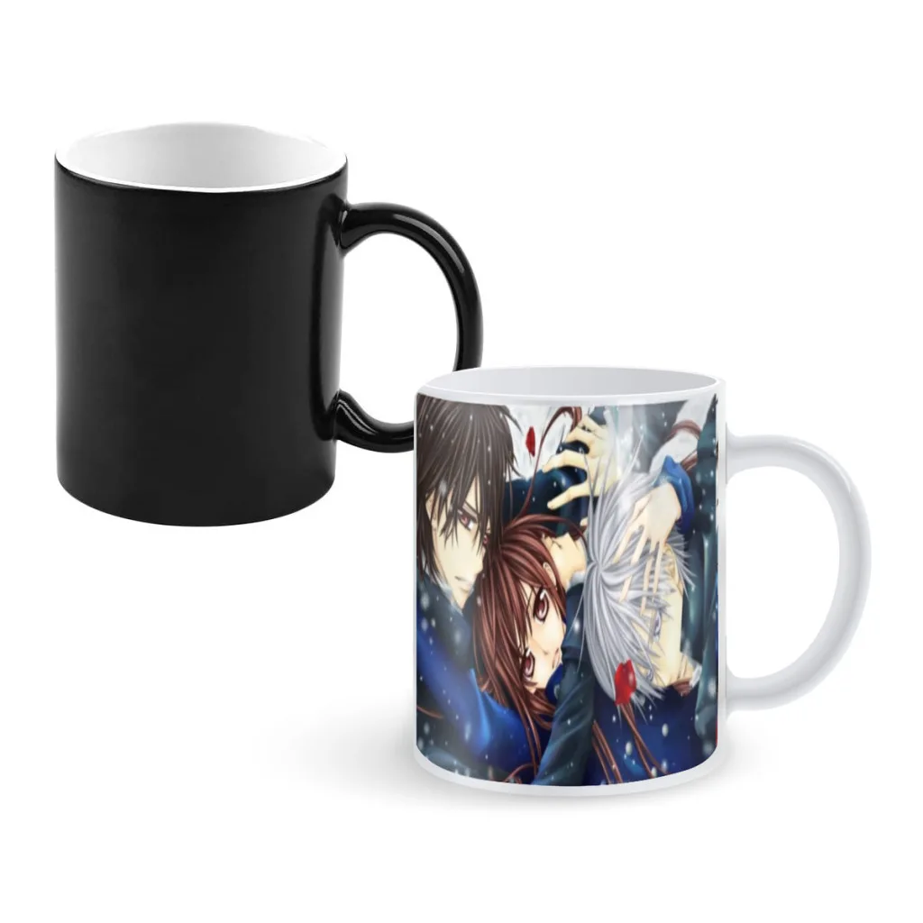 

Vampire Knight Classic Vintage Color Changing Mug Coffee Cup Magic Ceramic Cups Tea Milk Cups Drinkware Gift