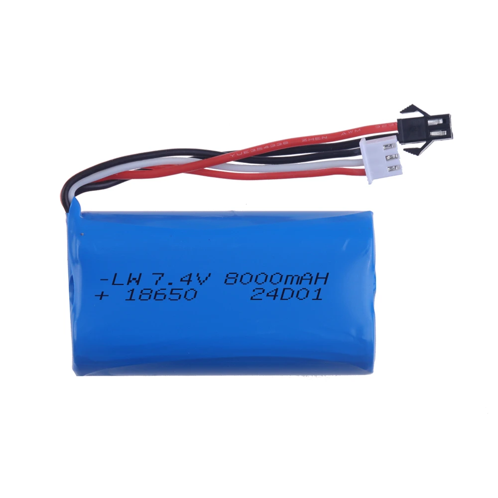 Batterie LiPo 8000mAh 3S 11.1V pour RC - Lot de 1 à 5