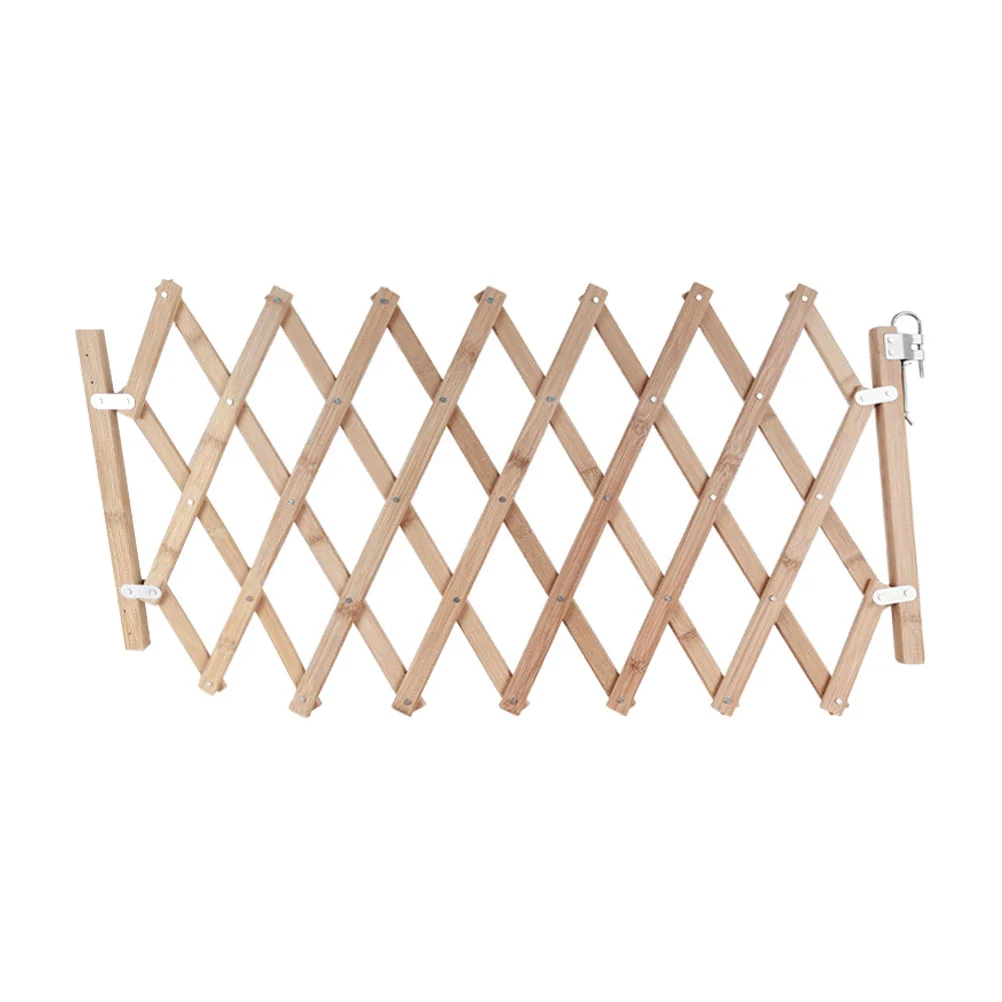 

Wear Resistant Sturdy Convenient Multipurpose Wooden Pet Gate Pet Protector Dog Gate Doorway Pet Gate For Home Door Gift Hallway