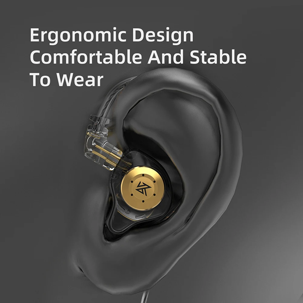 Earphone Computer Gamer Headset Earbuds Wired HIFI Bass In Ear Sport Noise Cancelling Monitor Headphones
