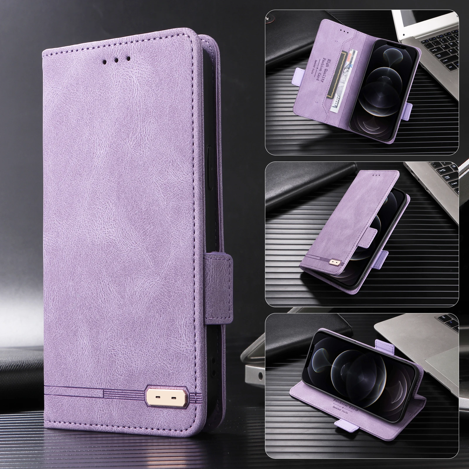 Per Asus Rog Phone 6 Pro 7 Custodia A Portafoglio In Pelle Per Asus Rog Phone 5S 5 Pro Flip Case Rog Phone 6D 5 Ultimate Magnet Book Cover
