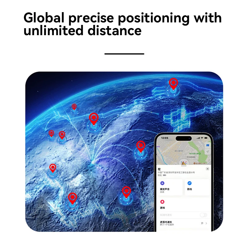 Xiaomi GPS Tracker Anti-Lost Device Kids Pet Smart Sports Tracking Device Portable Air Tag Finder Works With Apple Find My