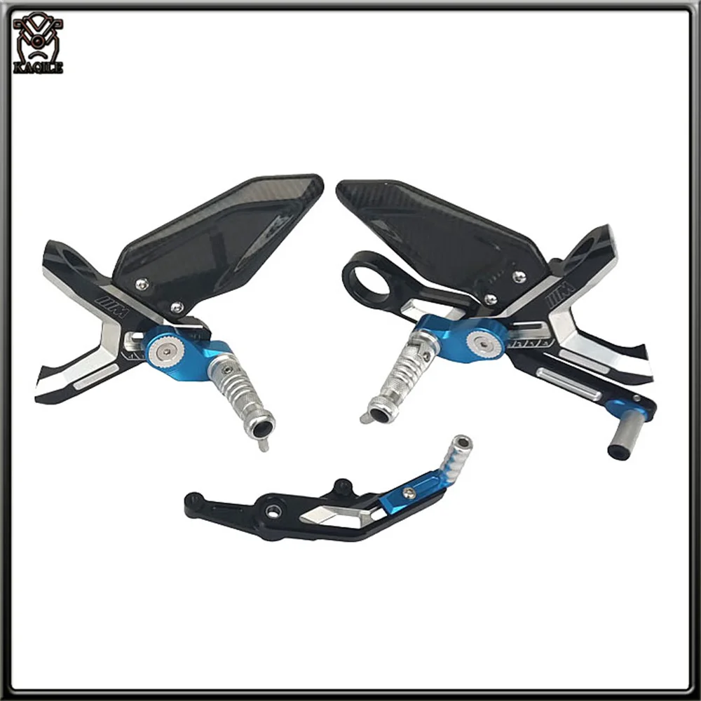 

S1000RR Adjustable Carbon Fiber Foot Pedal With Gear Iever Raised Pedal Kit For Motorcycle FOR BMW S1000RR S1000R S1000 R 19-22