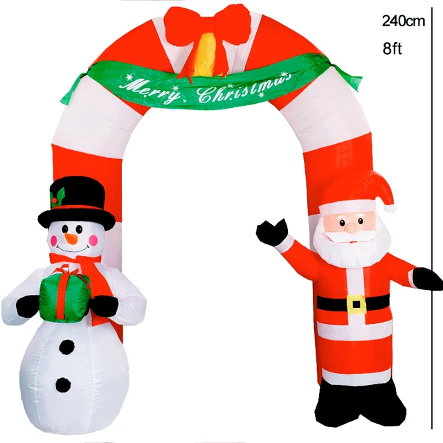 Large Christmas Inflatable Archway Decoration