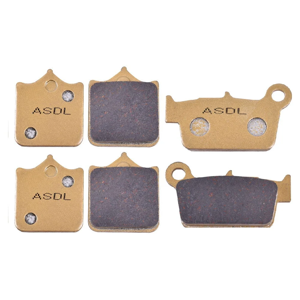 

530cc Motorcycle Accessories Front and Rear Brake Pads Disc for TM SMR530 SMR 530 SMR530F 4T 2010 2011 2012 2013