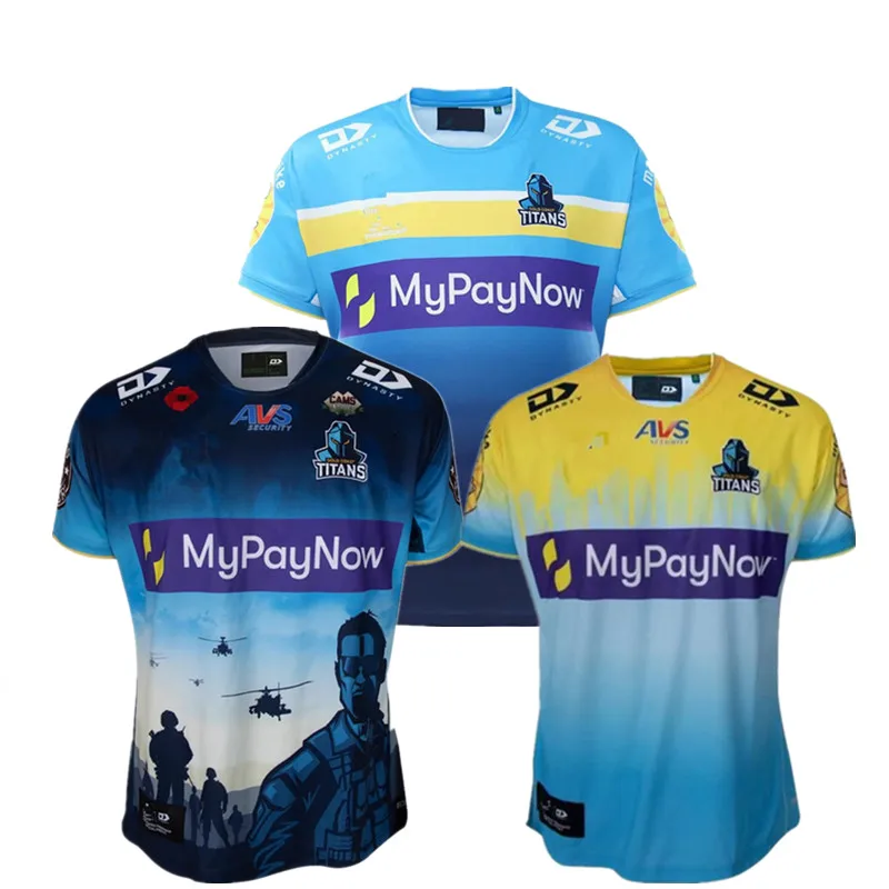 Rugby Jersey Men Titans Home Jersey Jersey Rugby Shirt Rugby