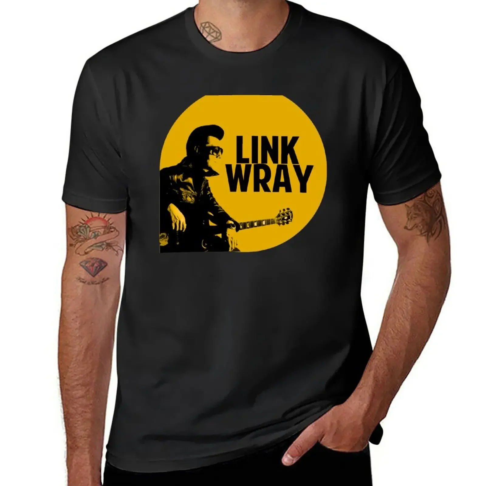 

Link Wray T-Shirt quick-drying funnys aesthetic clothes Blouse oversized t shirts for men