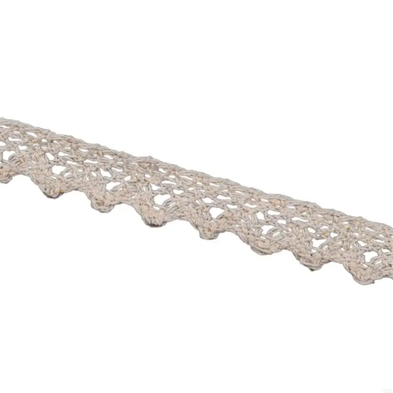 Flexibler Baumwollspitzenband 1,5 Zoll für Customes -Kleidung und Zuhause Akzent Y08E – Detail 7
