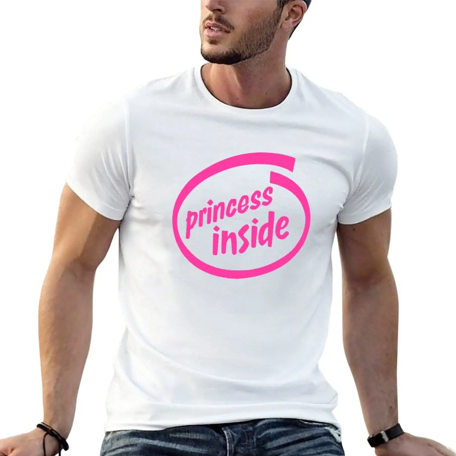 

New Princess Inside T-Shirt blank t shirts Anime t-shirt graphics t shirt sweat shirts, men