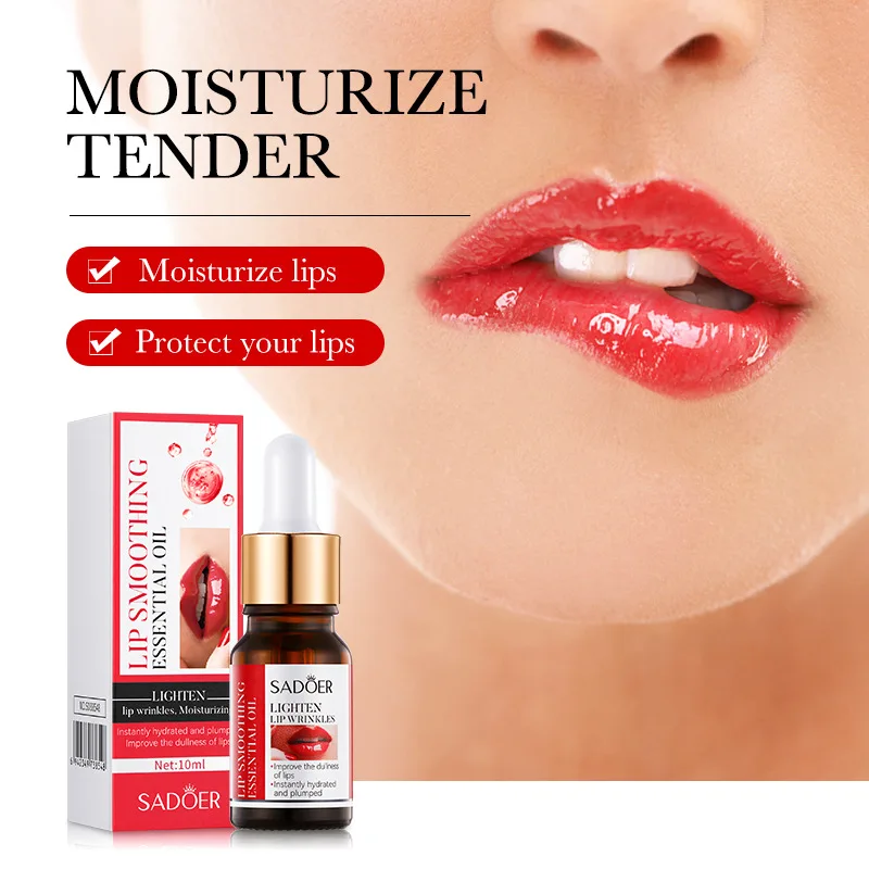 Lip Booster Plumping Serum Oil Hyaluronic Acid Moisturising Sexy Plumping Enhancer Stimulant Free Brightening Lightening Lines
