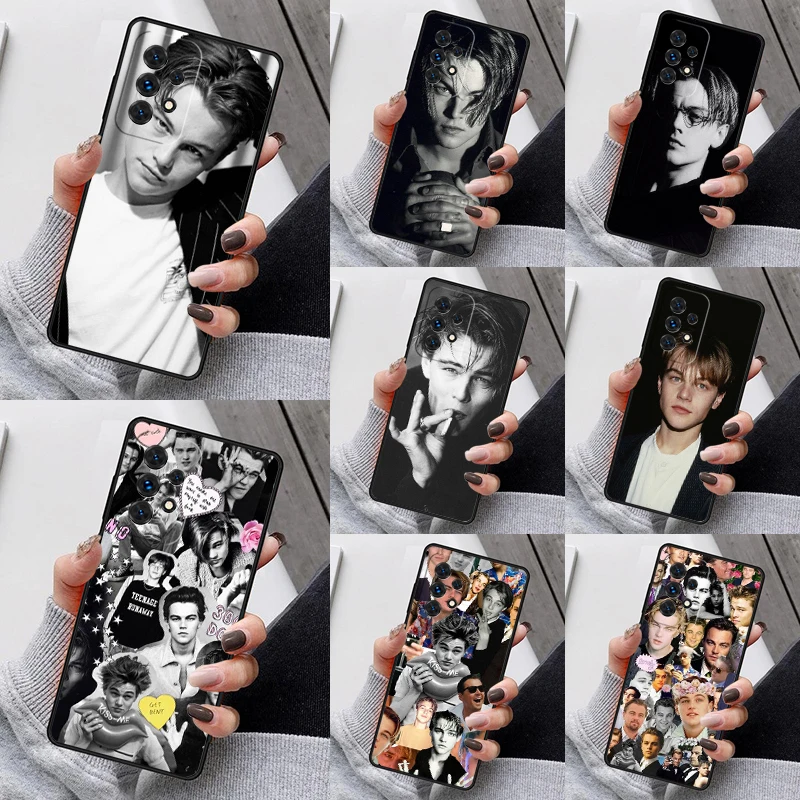 Leonardo Dicaprio Young Super Star Custodie Per Telefoni Funda Per Samsung Galaxy A13 A53 A73 A12 A22 A32 A52 A51 A71 A80 A91 Coque