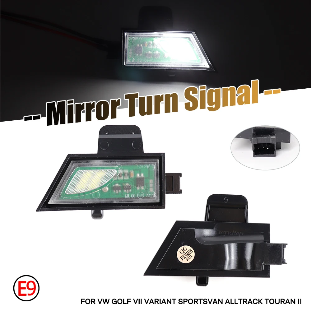 Led Under Side Mirror Puddle Lamps Under Mirror Welcome Lights Kit Per Vw Golf 7 Mk7 Variant Gti R20 Sportsvan Touran Mk3 T5