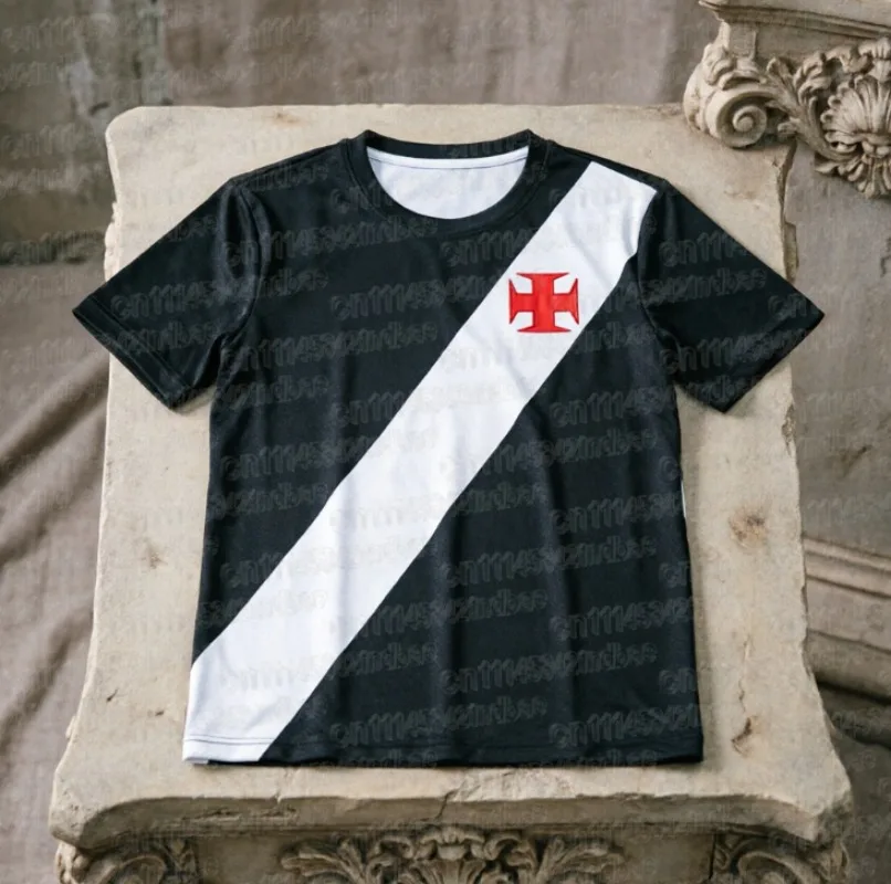 Vasco Da Gama Sonderedition 2026 Heim-Sportbekleidung Y2K-Stil Sport-T-Shirt Universelle Trainingskleidung Familien-Partnerlook Oberteile T-Shirts