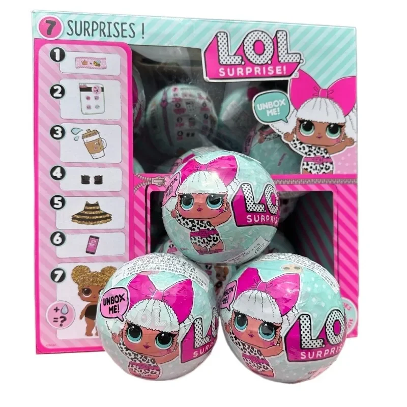 LOL Surprise Ball Removal The First Generation of Multiple Surprises Can Be Matched with A Girl's Holiday Gift surprise balls