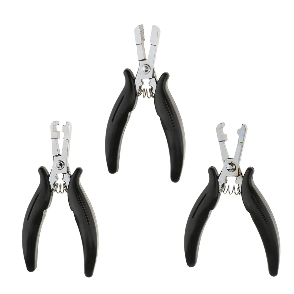 

U Shap/C Shape/Tread Shape Round Pliers Hair Extension Tools Tweezers for Micro and Hot Fusion Hair Extensions