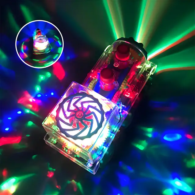 Cool Lights Electric Toy Car Colorful Package Dynamic Music Electronic Model Plastic Brain Game Kids Toys 4