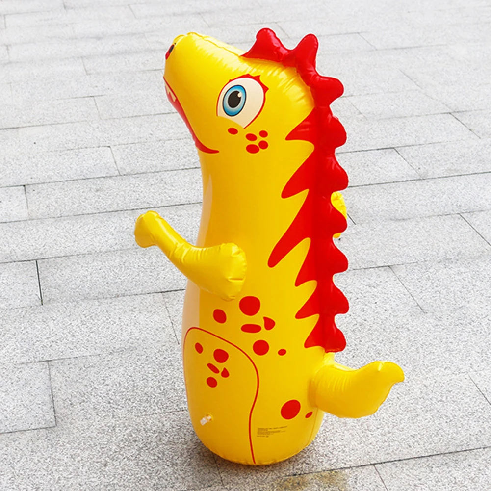 Tumbler Boxing Inflatable Punching Bag Inflatable Dinosaur Tumbler Toy Boys Games Sport Toys boxing punching bag punching bag