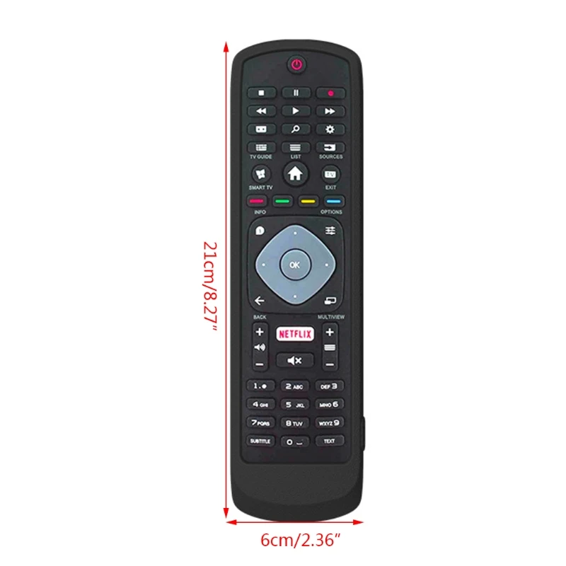 Remote Control for Case Silicone Cover Shockproof Protector Washable Skin for for Smart Netflix Controller images - 6