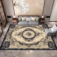 Nordic Style Household Flannel Carpets Decorative Rugs for Bed Room Washable Easy Cleaning Soft Non-slip Floor Mats Customizable 1