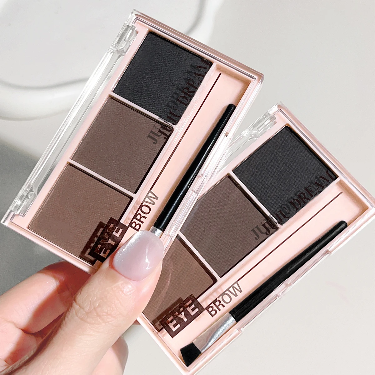 3-Color Long-Lasting Brow Powder Set 2