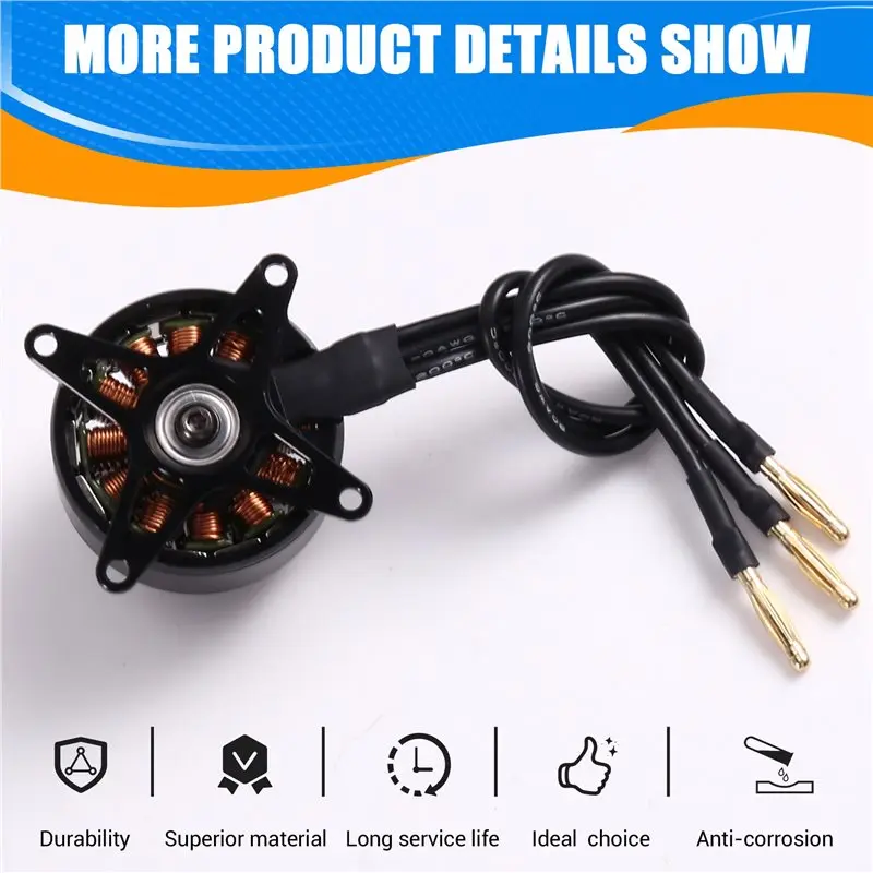 AP-For Radiolink A560 고정 날개 교체용 2206 메탈 블랙 1450KV 20A 어댑터 ESC RC 브러시리스 모터