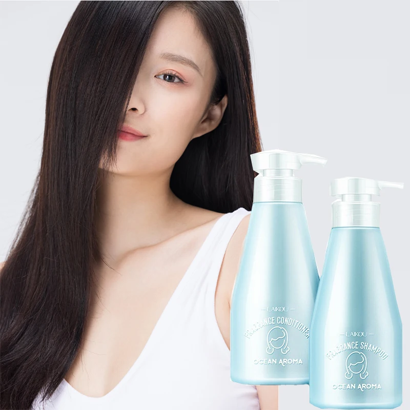 

Ocean Fragrance Care Moisturizing Hair Oil Control and Smoothing Shampoo Set 320ml Refreshing Fragrant ShampooConditioner