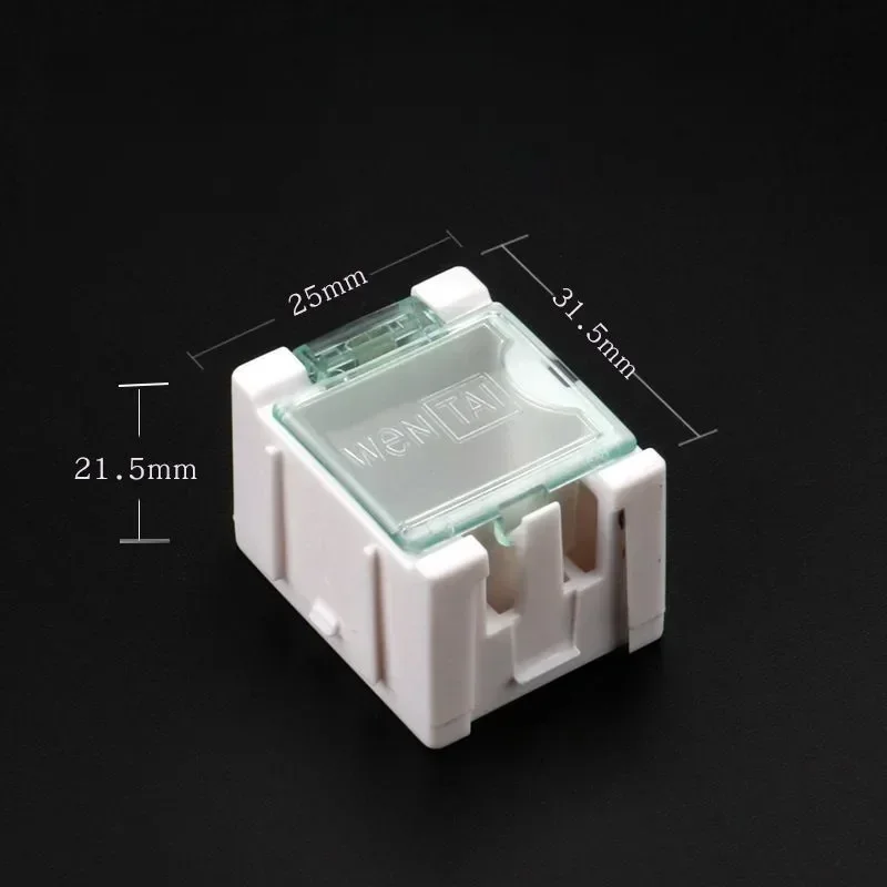 1-10pcs 미니 스토리지 박스 IC 전자 부품 컨테이너 케이스 SMD 요소 부품 상자 저항 커패시턴스 스토리지 케이스