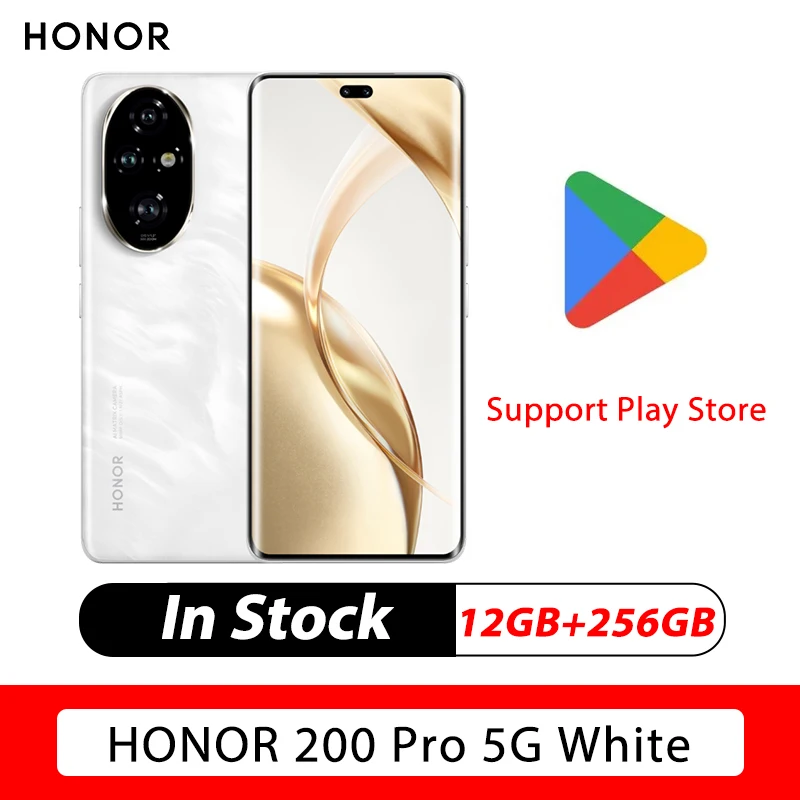 New HONOR 200 Pro Smartphone 6.78 Inches 120Hz Screen Snapdragon