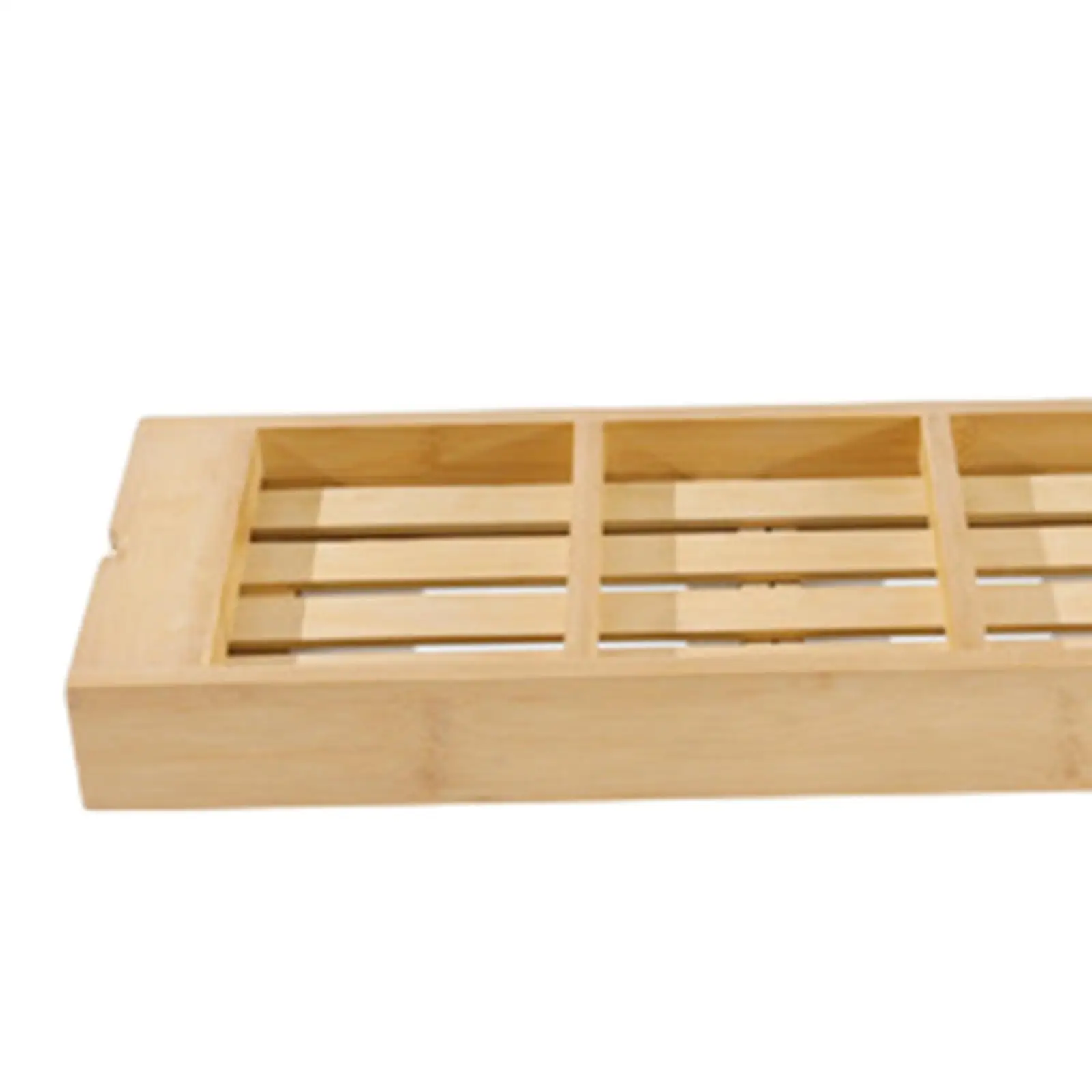 Bathtub Rack Bridge Tablet Holder Bathtub Tray for Tealight Drinks Breakfast