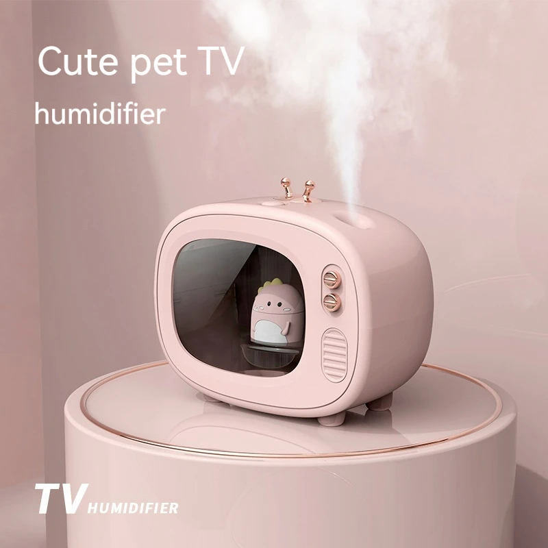 Creative Cute Pet TV Humidifier USB Mini Aroma Diffuser Cute Fashion