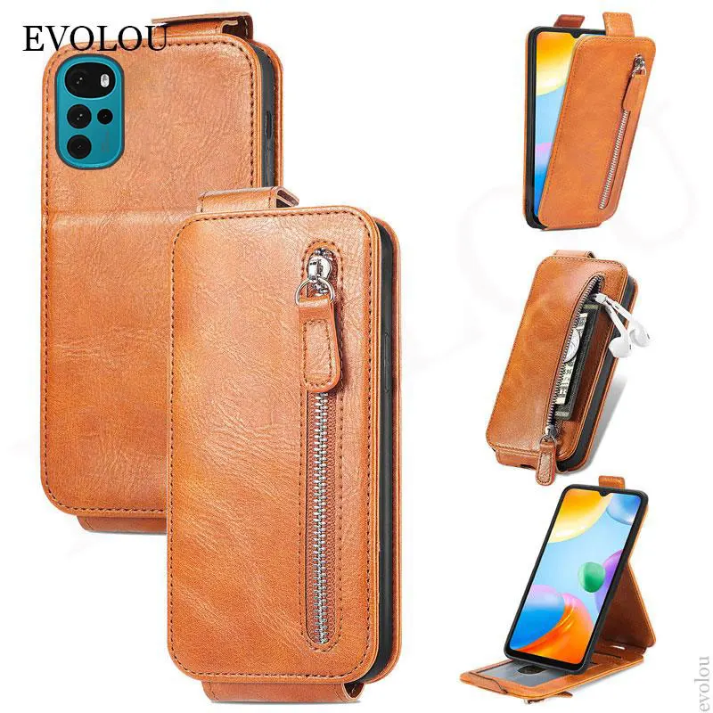 For Motorola Moto G Stylus 5G 2022 Leather Wallet Case Holder