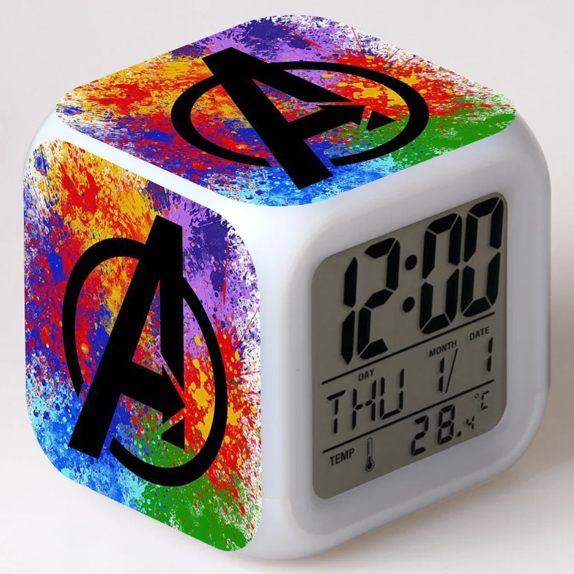   ̾ ĸƾ Ƹ޸ī 丣   ũ ִϸ̼ ǱԾ LED ˶ ð ϱ Ƽ , Marvel The Avengers Iron Man