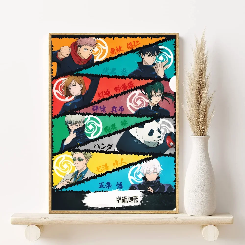 Gojo Satoru Jujutsu Kaisen Canvas Art Print - Aesthetic Wall Decor