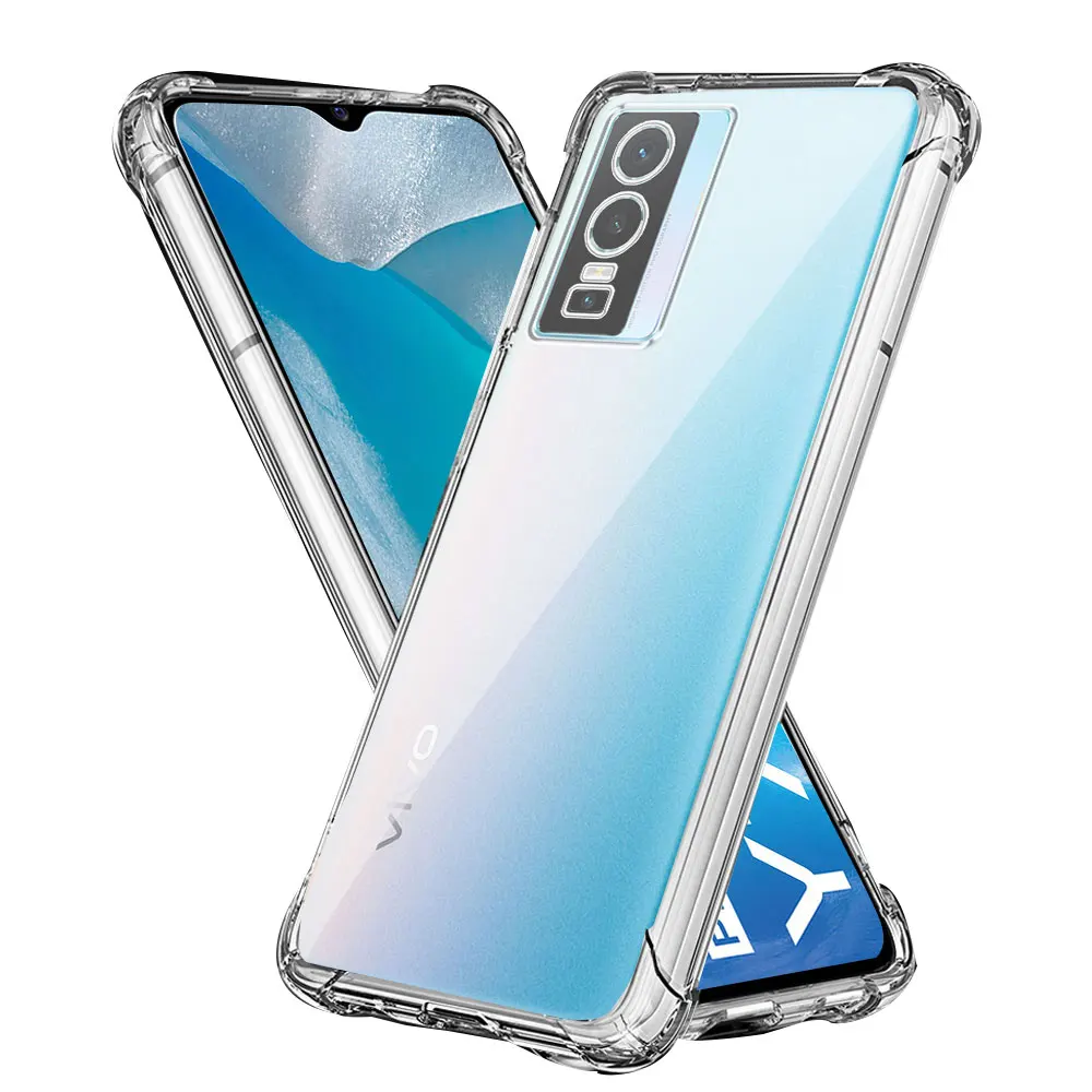 Clear Shockproof TPU Silicone Phone Case with Airbag Protection