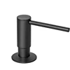 500ml Built-in Pump kitchen Liquid Soap Bottle Brass Brushed Nickel Soap Dispenser Black Kitchen Hand Pressure Sink Counter Liqu 3