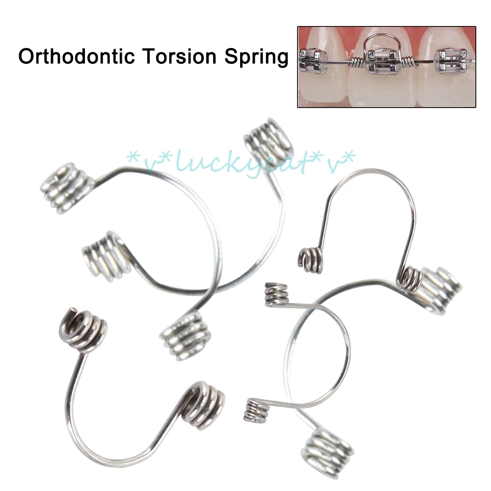 new 10PCS/pack S/M/L Orthodontic Torque spring Orthodontic Spring Stainless Steel Dental Supply