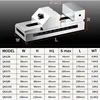 QKG38 Precision Vise 1.5 Inch Quick Action Universal Force Clamp Vise QKG for Cnc Machine Tool Accessories Cnc Vise 4