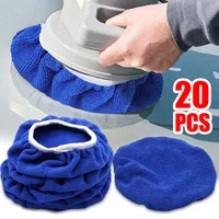5-10 Inches Car Waxing Polishing Sleeve Microfiber Polisher Pad Wash Buffer Waxing Sleeve Auto Body Care Cleaning Accessories 1