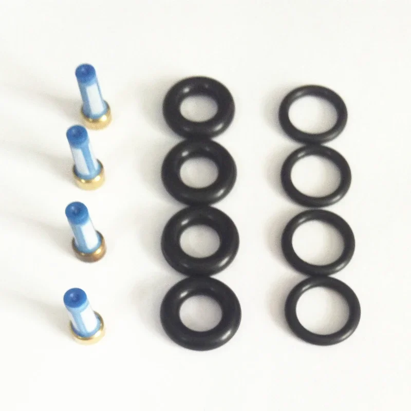 Fuel injector repair kits 4sets For Peugeot 206 307 406 407 607 806 807 Expert 2.0/16V 1984E2 (AY-RK800)
