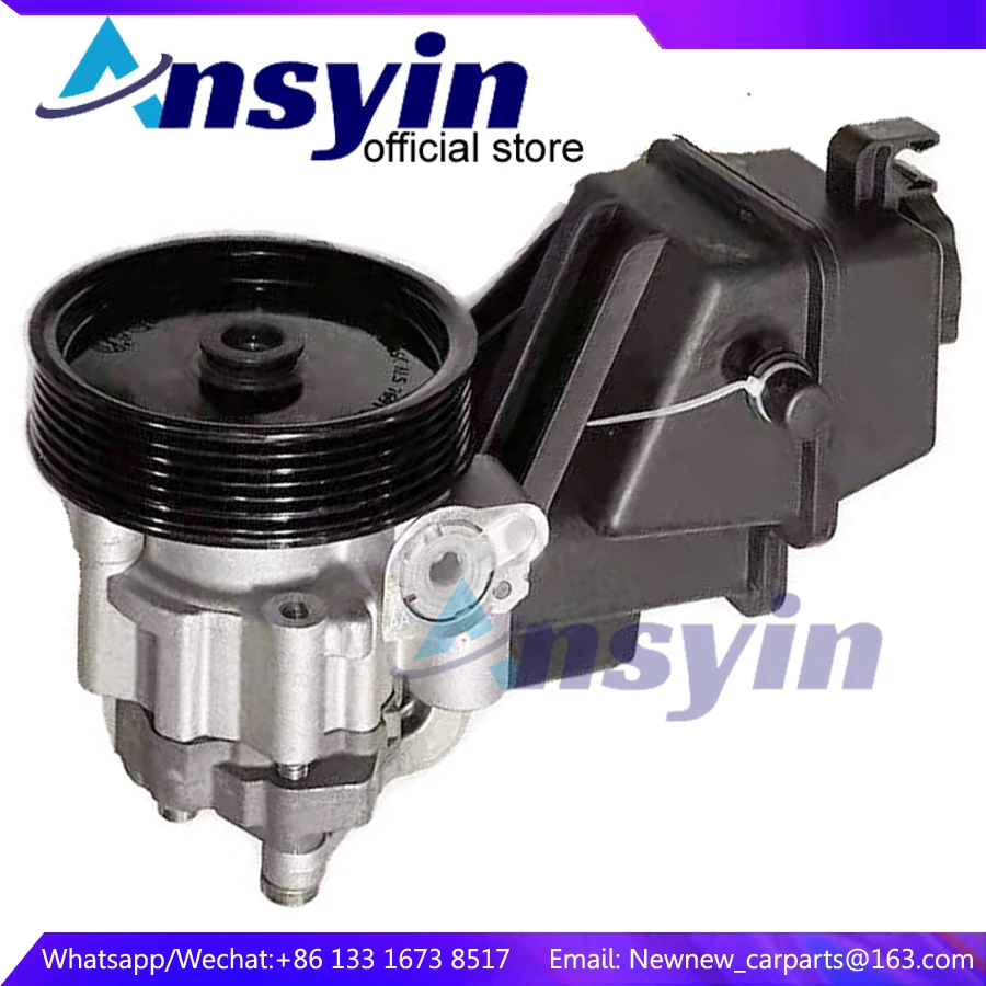 

For Power Steering Pump Pulley & Reservoir For Mercedes-Benz C300 C350 2012-2014 A0064666401 0064666401 A0064666301 006466630