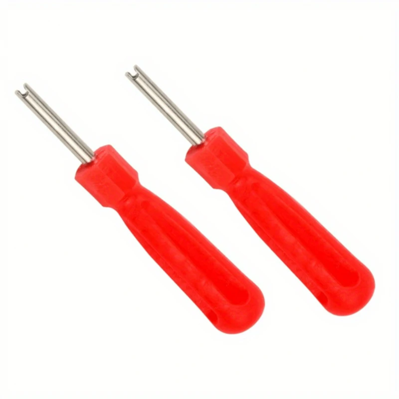 Tire Valve Stem Core Remover 1PC Slotted Handle Screwdriver for Car Bicycle