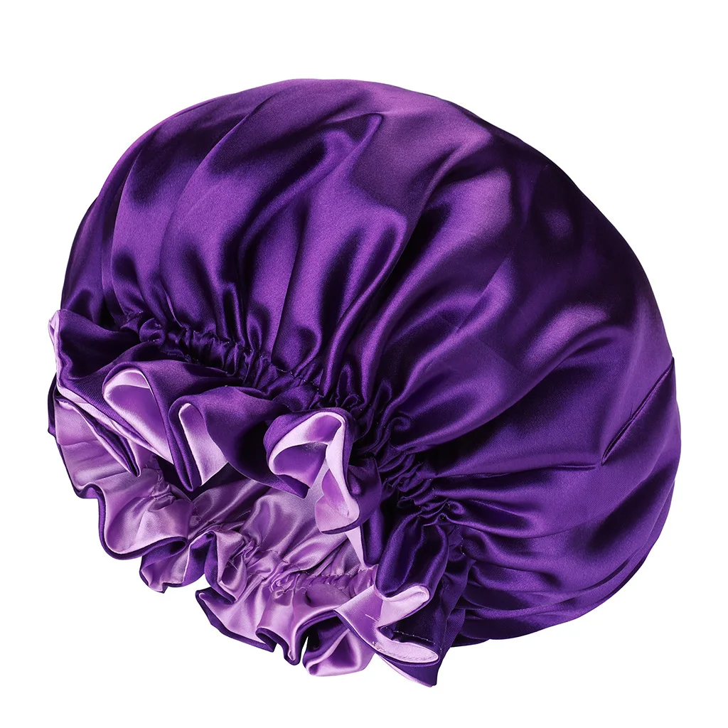 Chapeaux de sommeil, bonnet satin cheveux nuit, couche double bonnet en  soie, bonnet de couchage en satin, couche double bonnet,bo - Cdiscount Au  quotidien