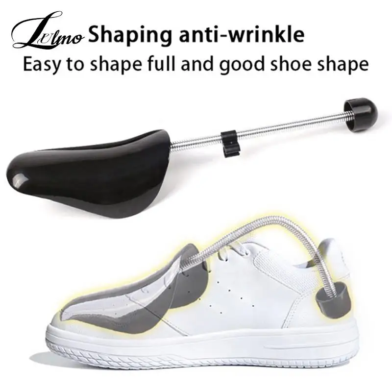1 Pairs Practical Plastic Shoe Trees Adjustable Length Shoe Trees
