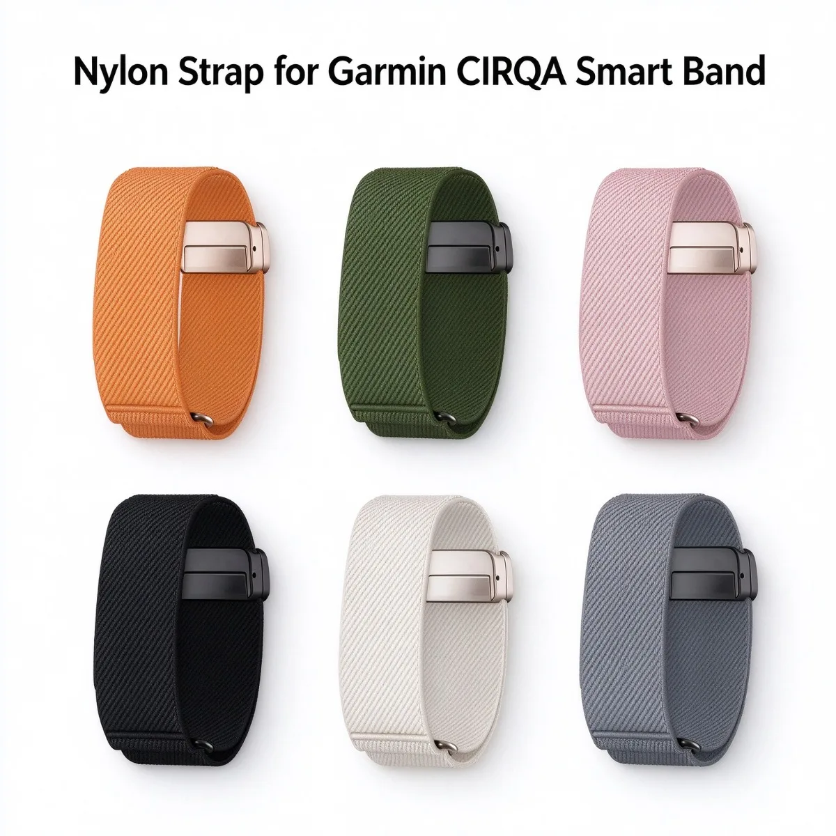 Premium Magnetic Nylon Wristband - Breathable Adjustable Strap with Quick Release