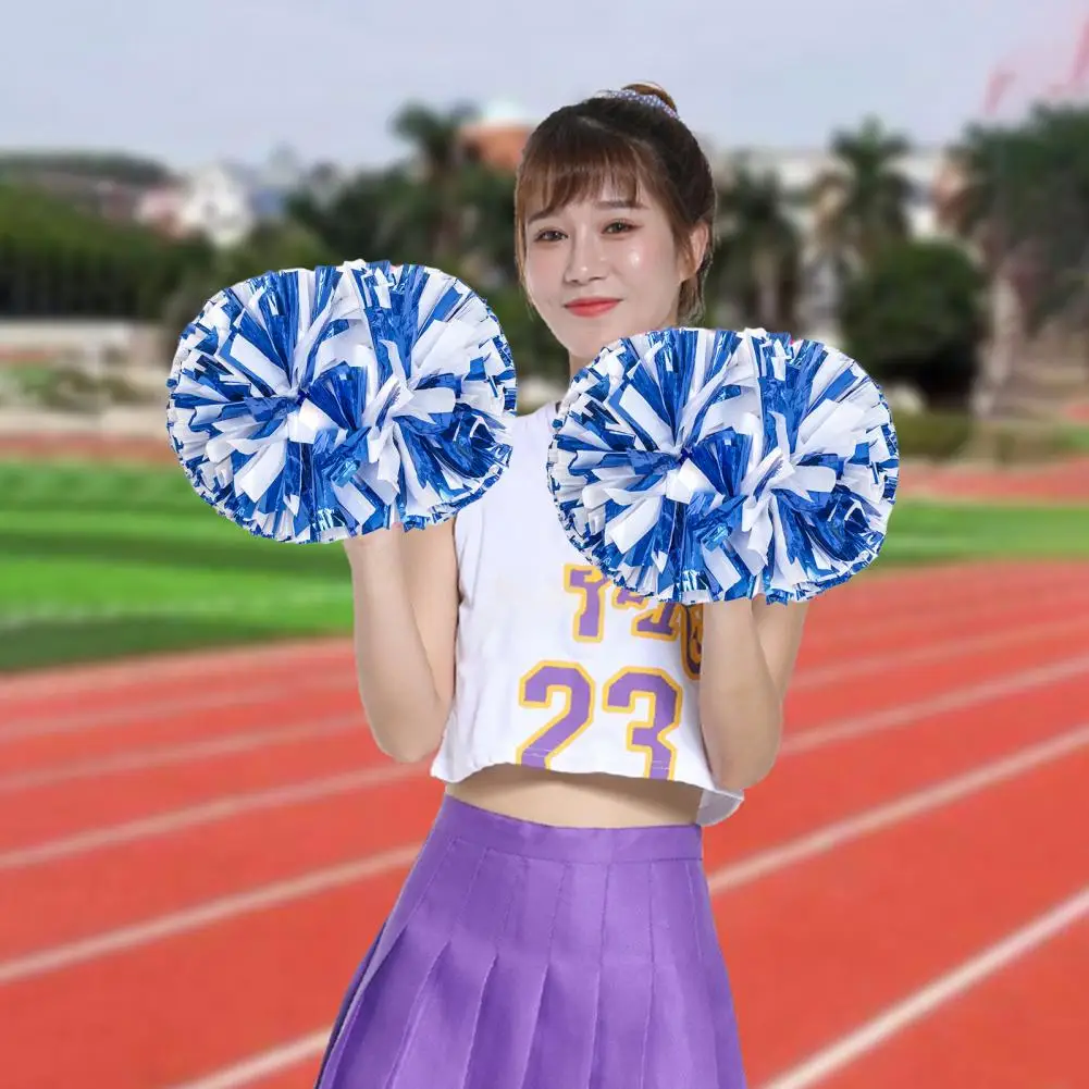 Long-lasting Hand Flower Cheerleading Pom Poms Vibrant Cheerleading Pom Poms Colorful Squad Hand Flowers for Parties Events