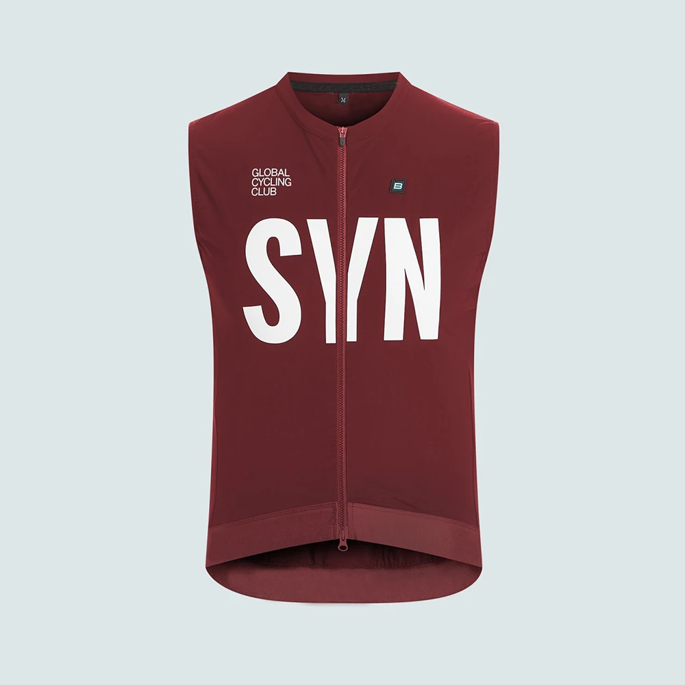 Cycling Vest Men Sport Vest Men Cycling Vest SYN Lightweight Windproof Sleeveless Bicycle Gilet Slim Fit Breathable Quick Dry MTB Road Bike