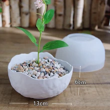  Tire Ashtray Fruit Nut Storage Bowl Box Clay Molds Terrace Potted Succulent Flower Pot Silicone Mold Cement Moulds 